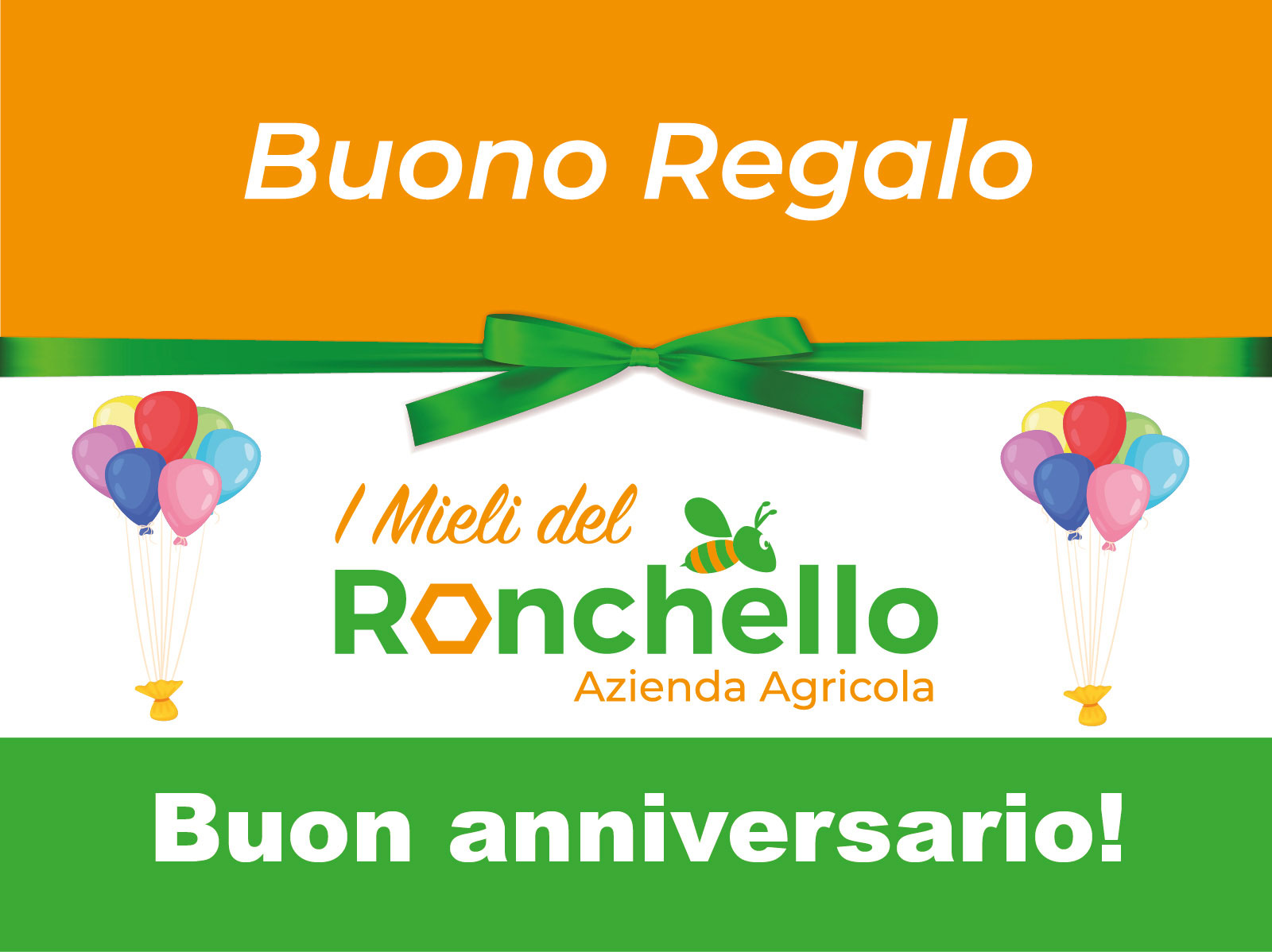 BUONO REGALO BUON ANNIVERSARIO RONCHELLO