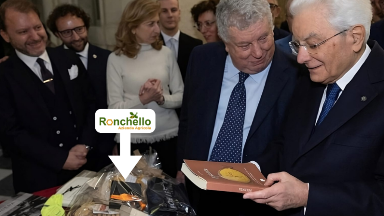 I Mieli del Ronchello dal Presidente Mattarella